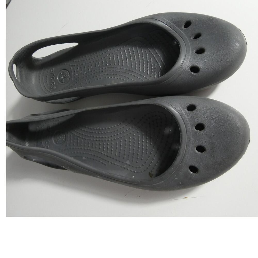 Crocs Women's Slip On Sandals 9 Kadee Flats